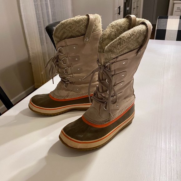 Sorel Women's Joan of Arctic‎ Size 7 Waterproof Winter Snow Boots NL2084-160 - Picture 1 of 9